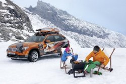 Немецкий кроссовер BMW X1 получил специальную версию для лыжников